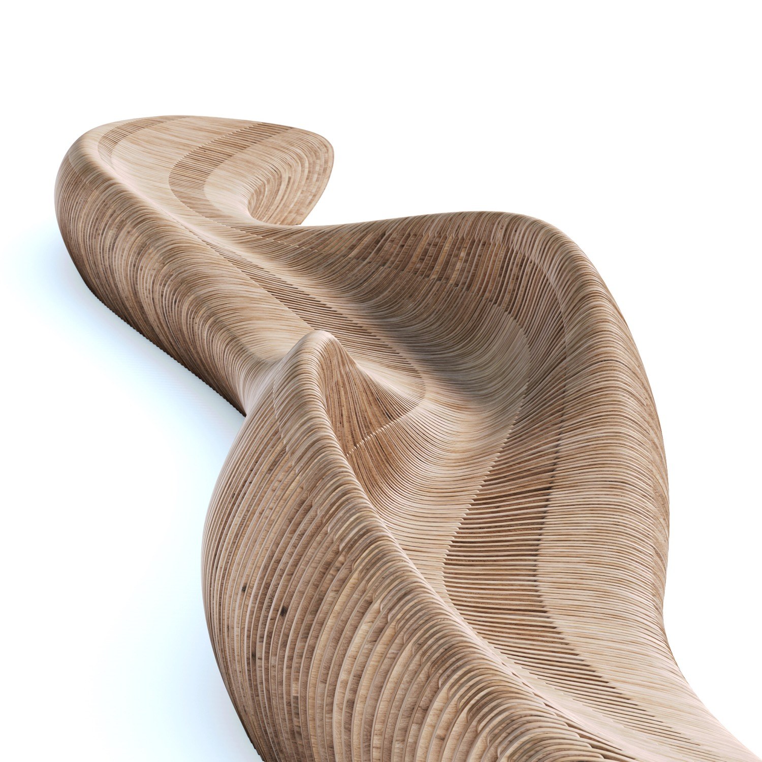 Parametric bench W5.12-2 — view · photo 6 of 6