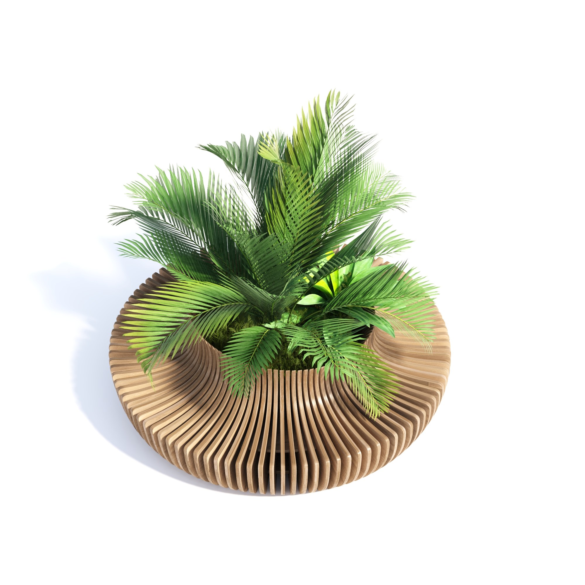 Parametric bench Gi-5.2 — view · photo 3 of 6