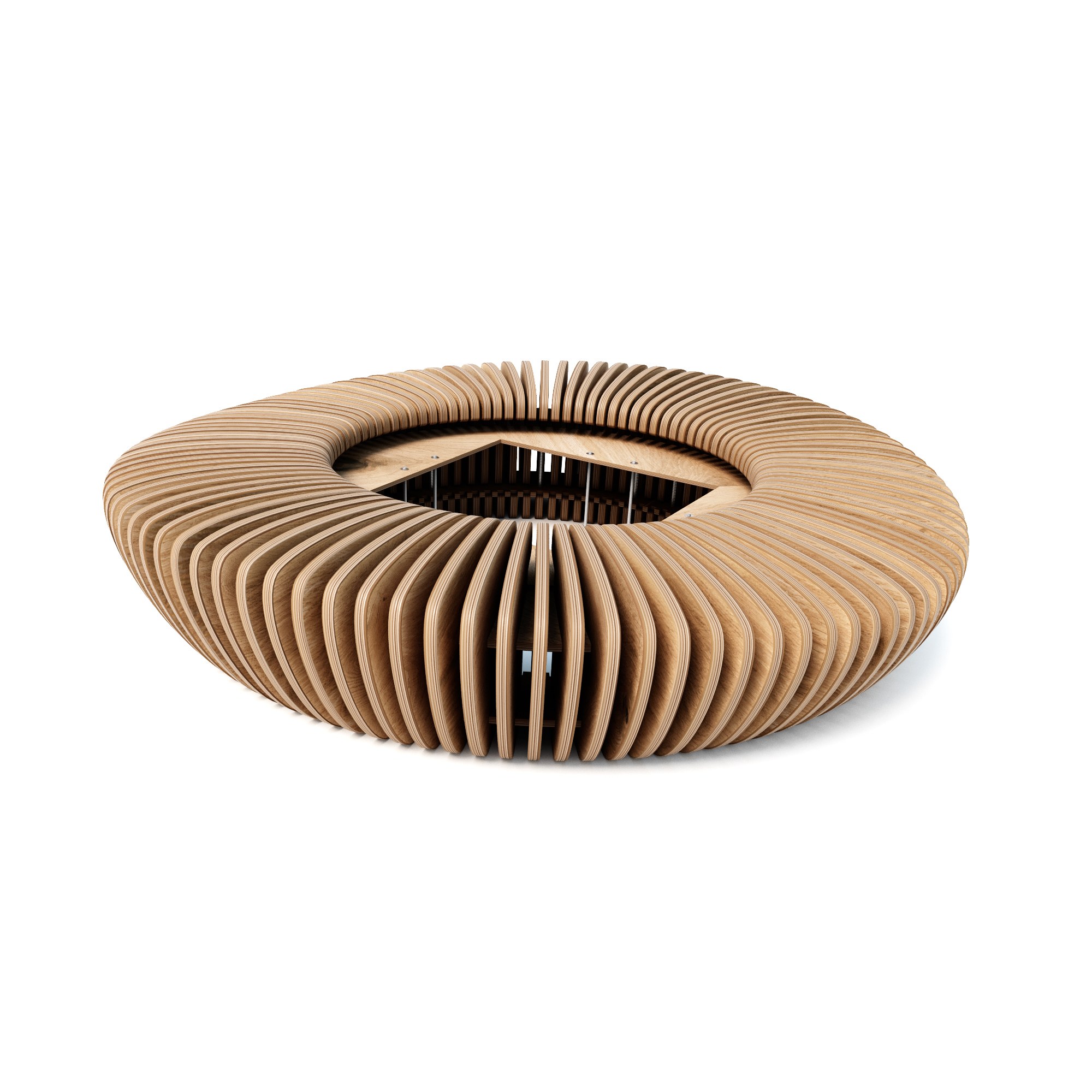 Parametric bench Gi-6.22 — view · photo 2 of 6
