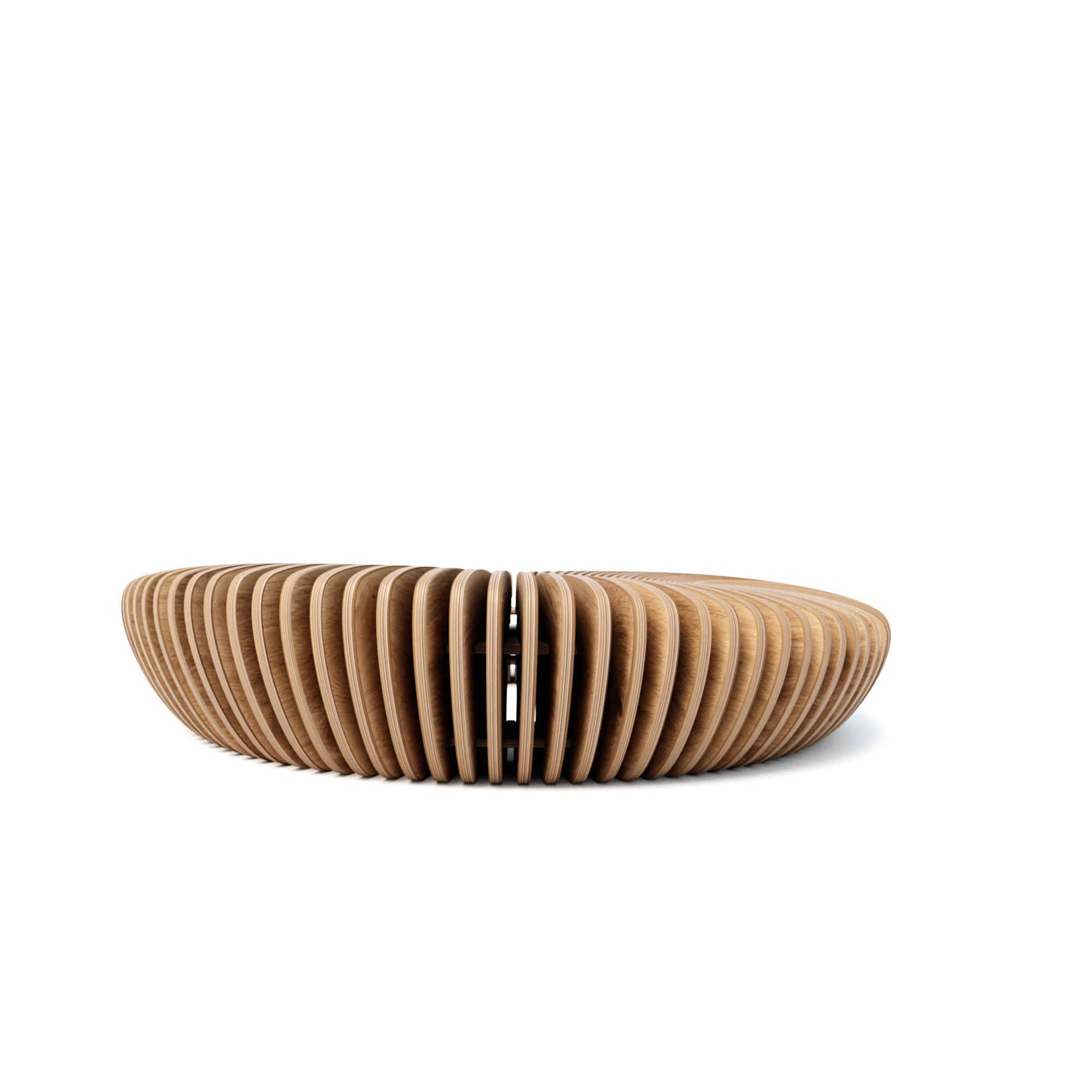 Parametric bench Gi-6.22 — view · photo 3 of 6