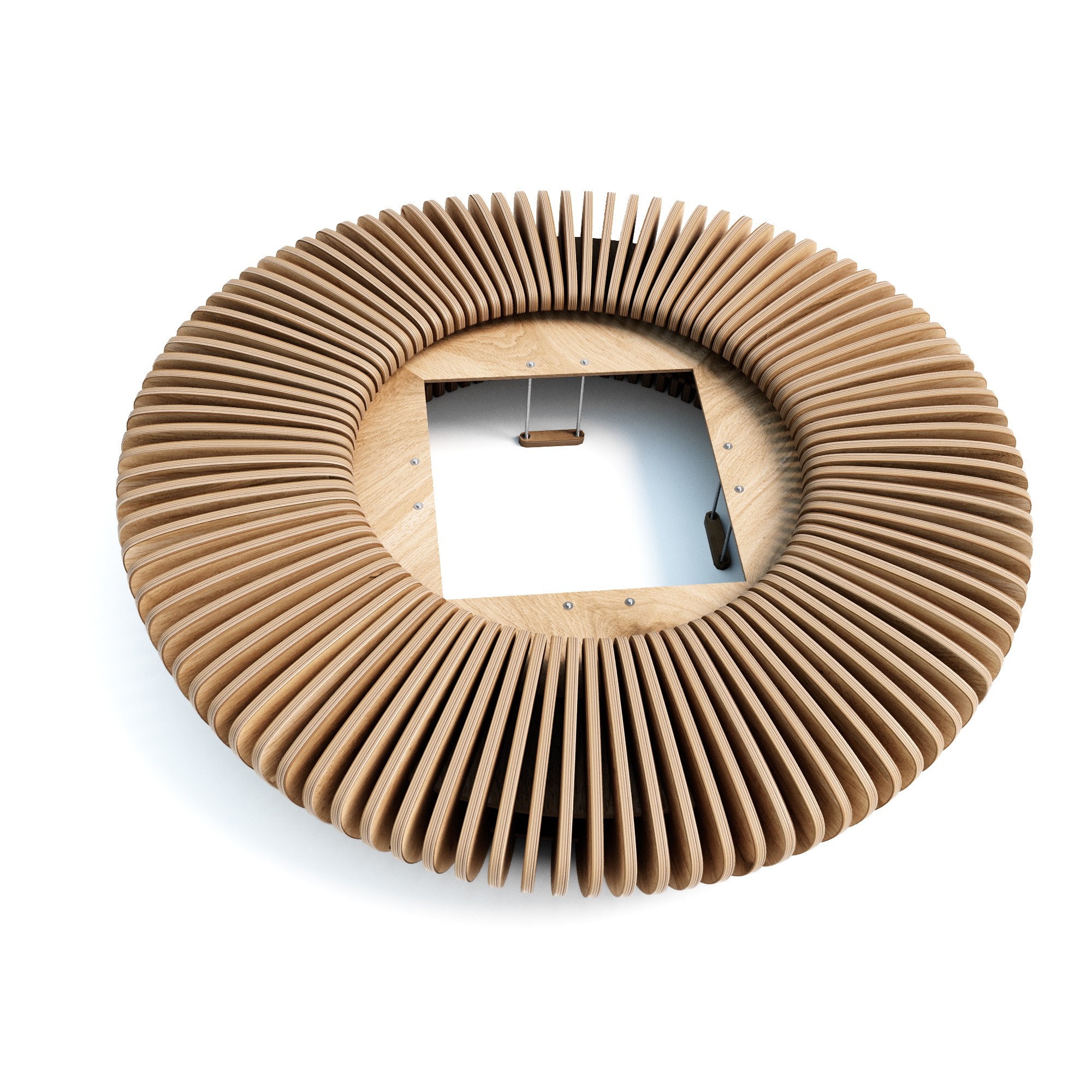 Parametric bench Gi-6.22 — view · photo 5 of 6