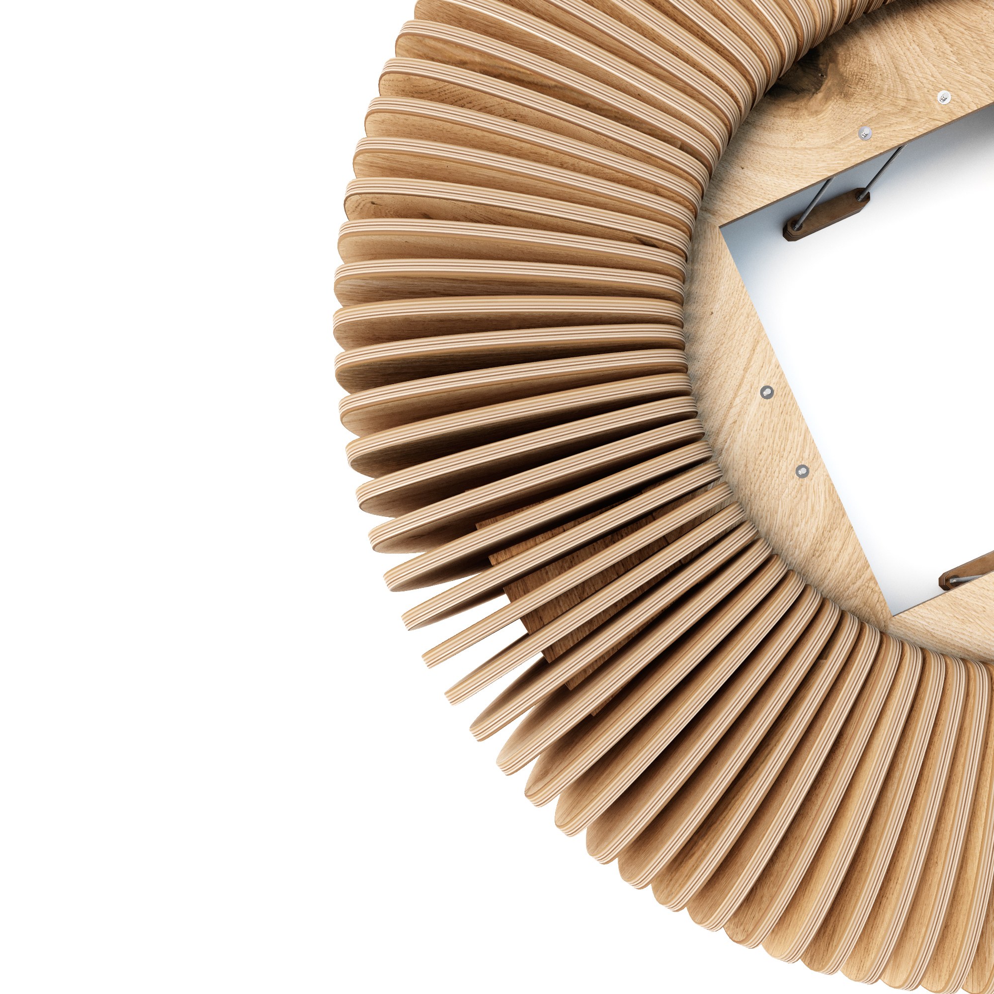 Parametric bench Gi-6.22 — view · photo 6 of 6