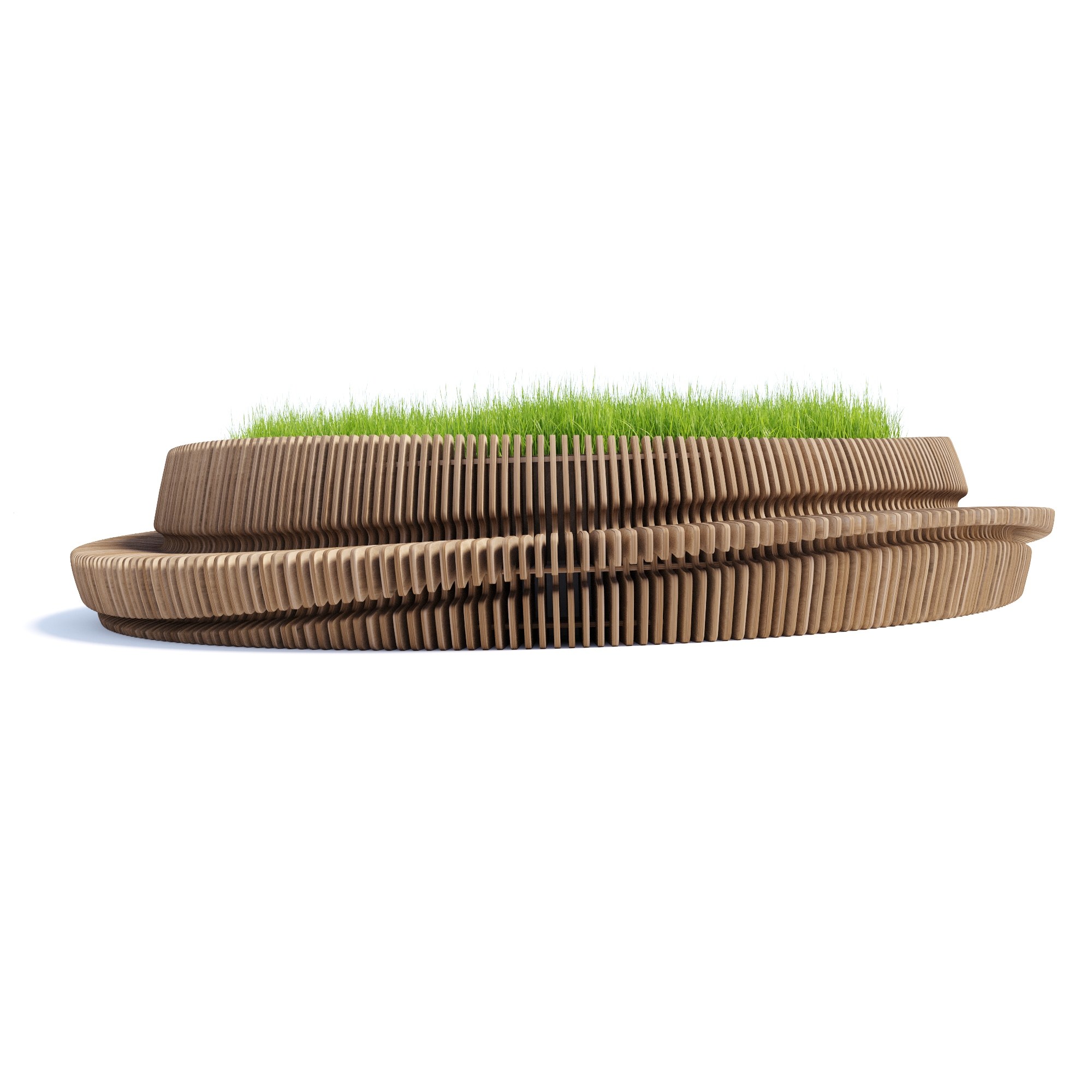 Parametric bench Wi-F — view · photo 1 of 6