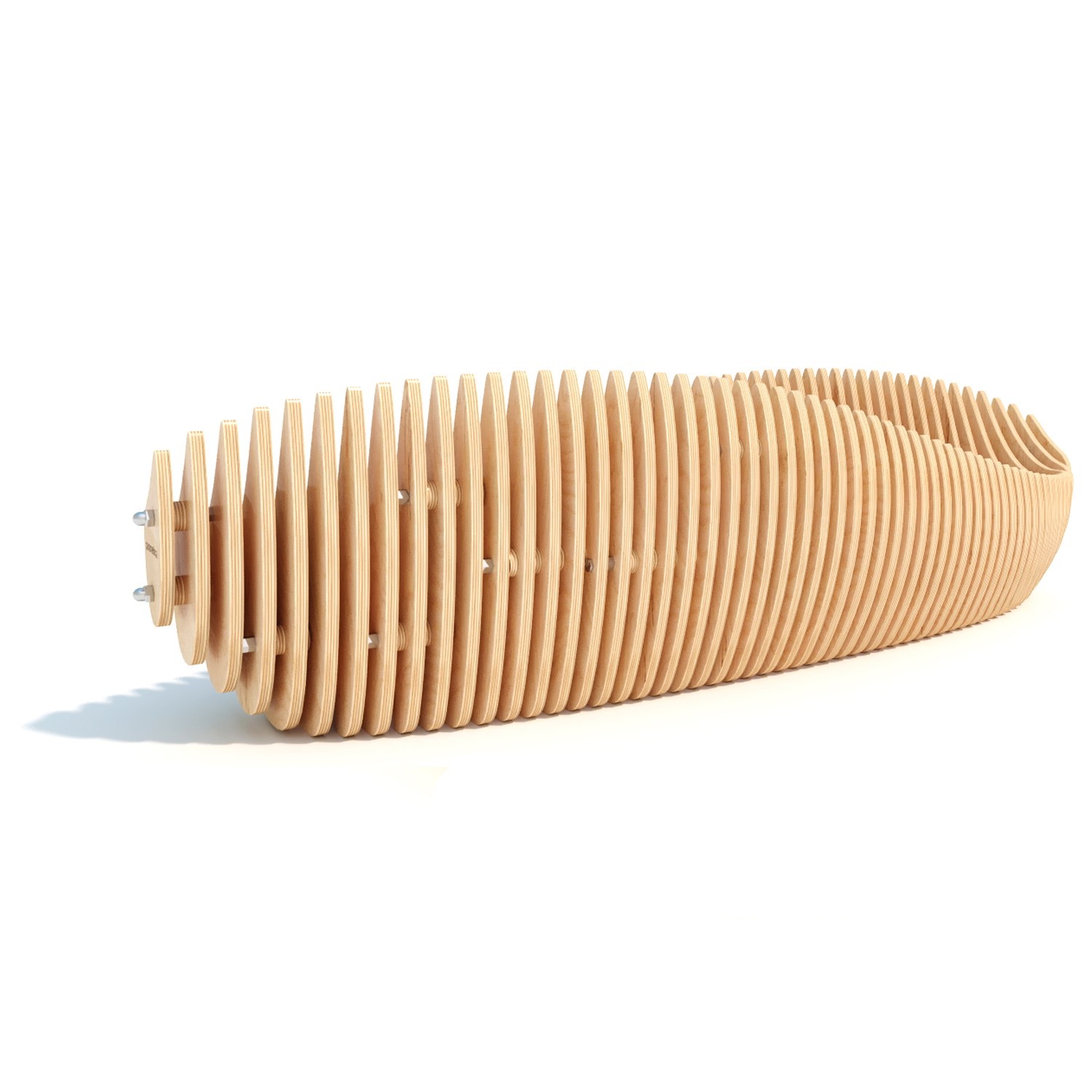 Parametric bench C1.3 — view · photo 2 of 3