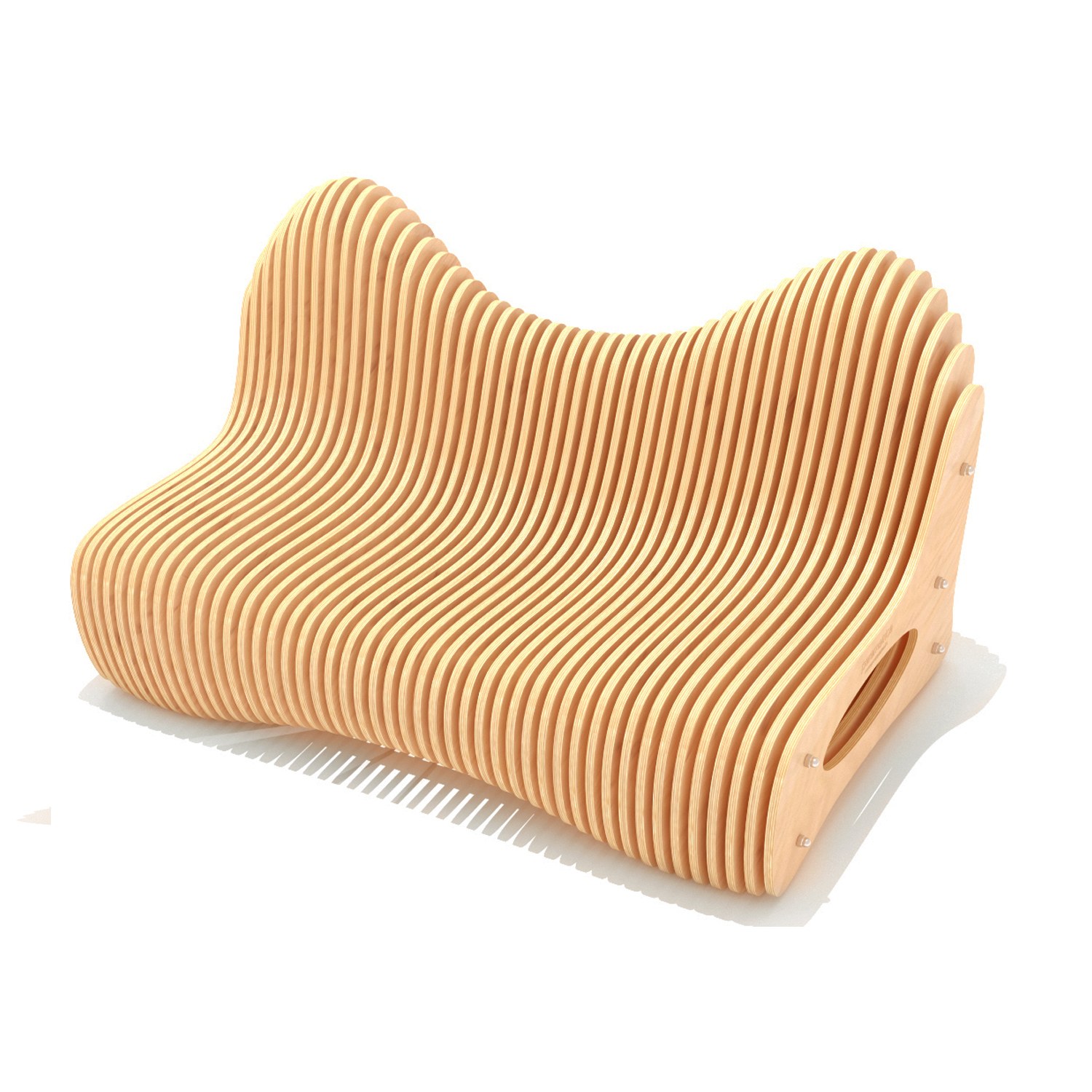 Parametric bench S1 — view · photo 1 of 3