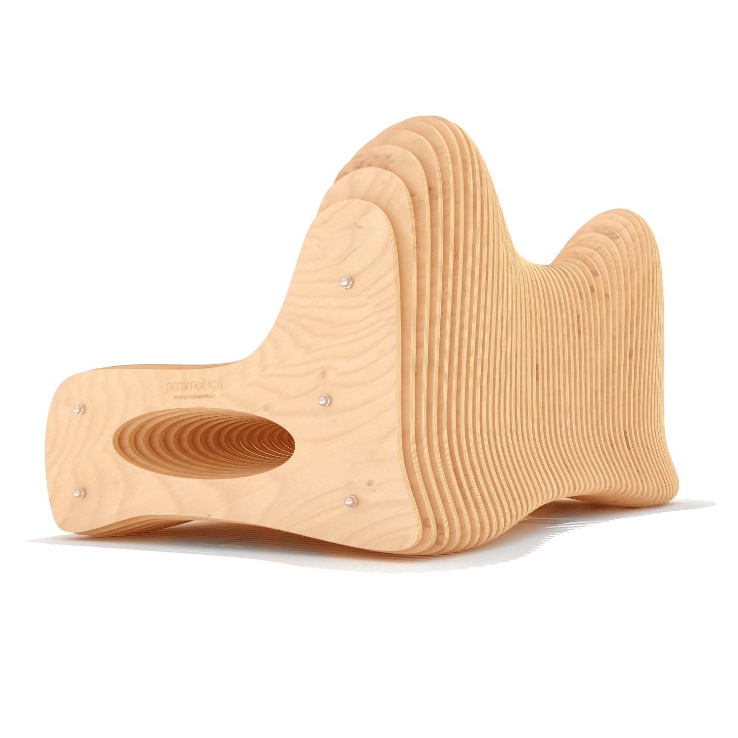 Parametric bench S1 — view · photo 2 of 3